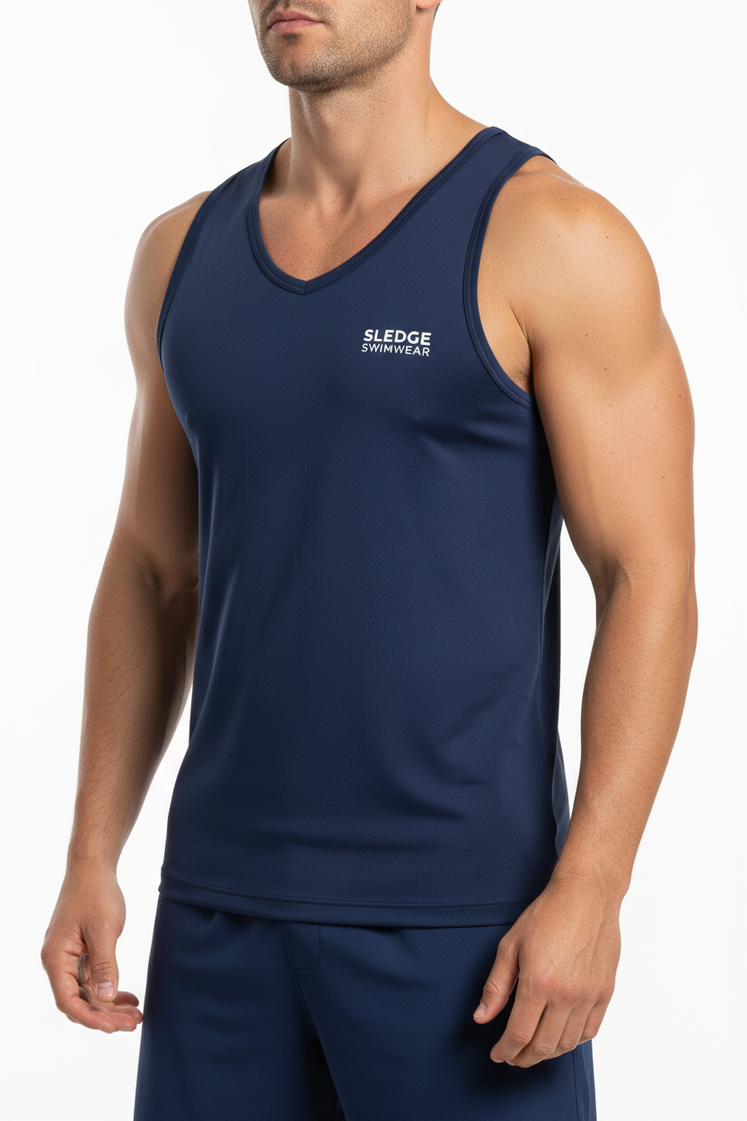 Navy Men's V-Neck