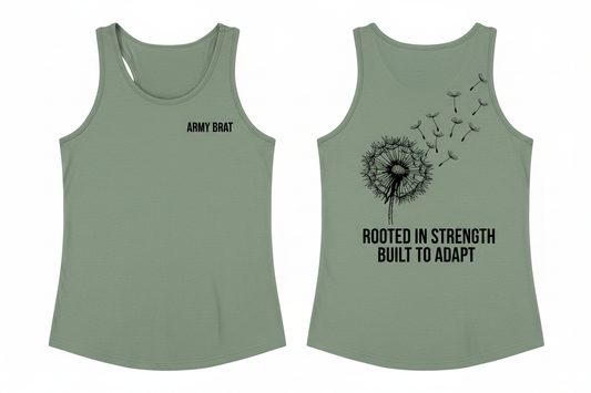 Army Brat Dandelion Tank Top
