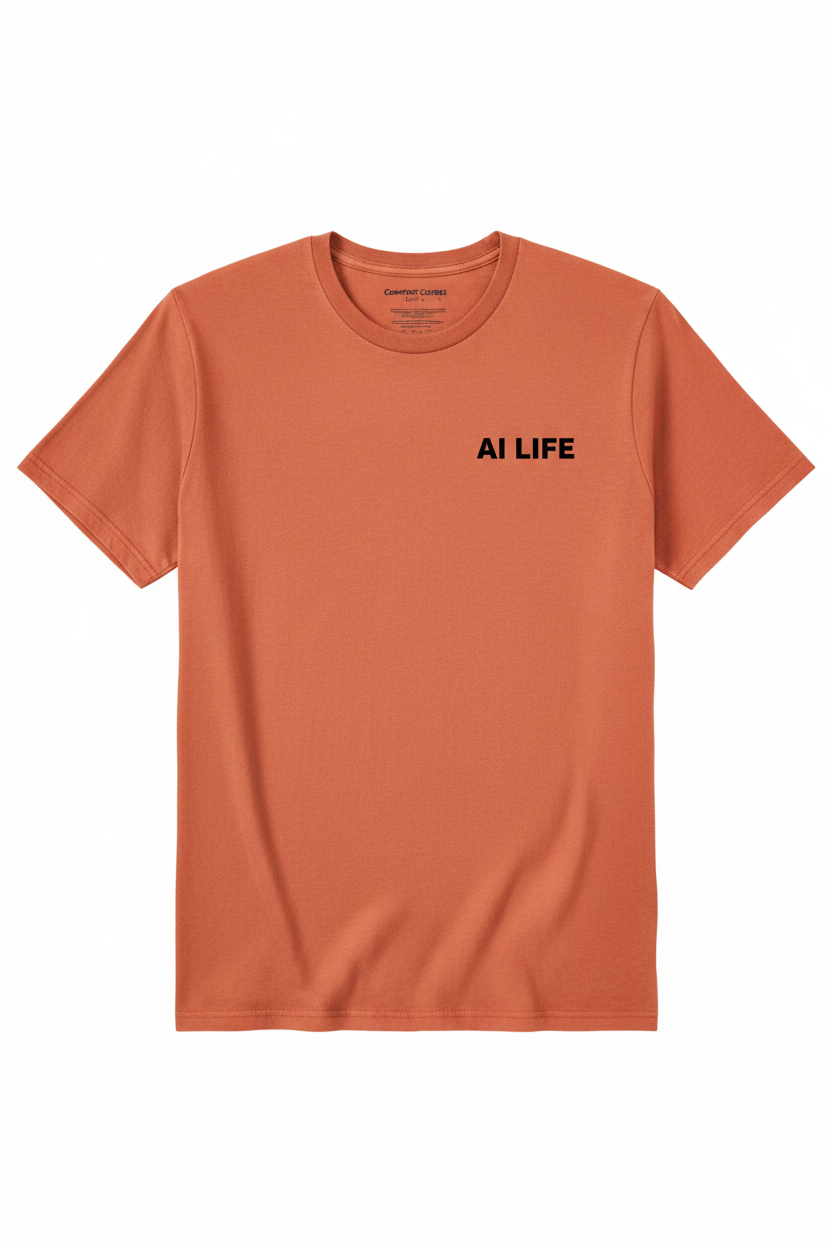 AI Life Crew Neck Comfort Colors T-Shirt - My AI Forgot Everything I Said Yesterday